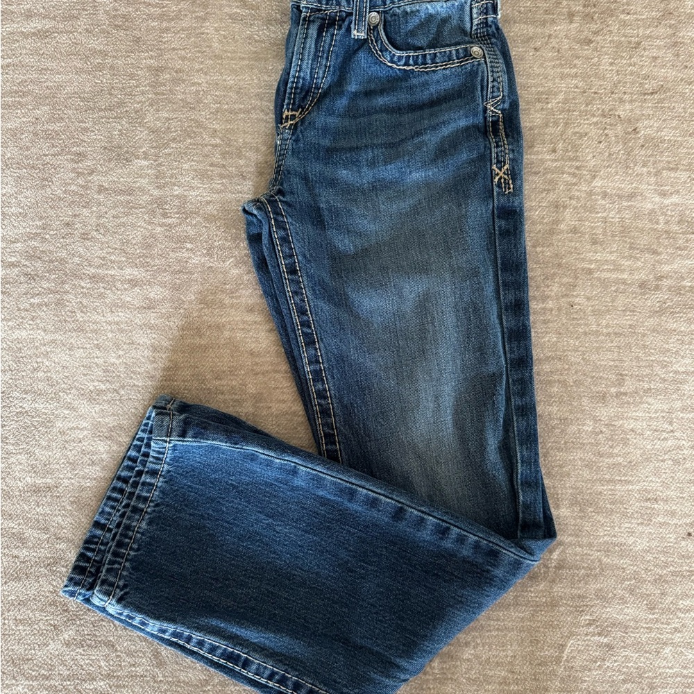 Boys Ariat B4 Relaxed Boot Cut Jeans Size 14